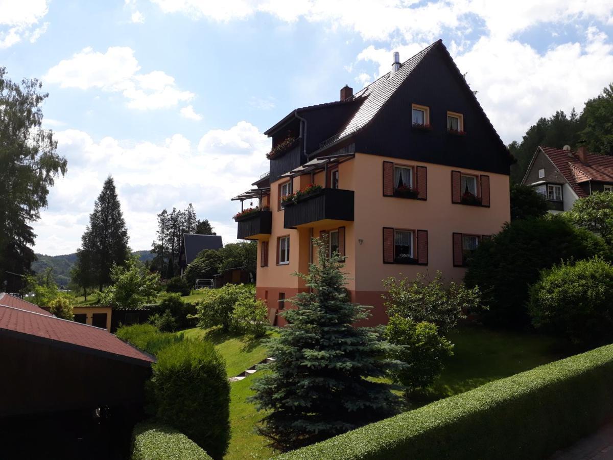 Ferienwohnung Familie Frank Rathen Ngoại thất bức ảnh